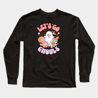 Halloween Ghouls Ghost Long Sleeve T-Shirt